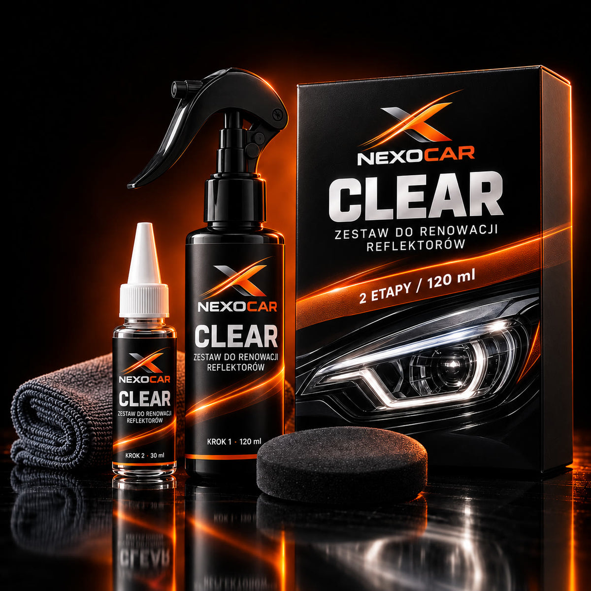 Nexocar Clear Zestaw